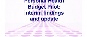 PHB evaluation front page PHB evaluation front page